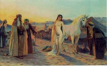 Arab or Arabic people and life. Orientalism oil paintings 101